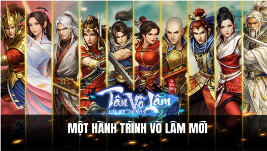 Tân Võ Lâm chính thức ra mắt toàn quốc trên PC và Mobile